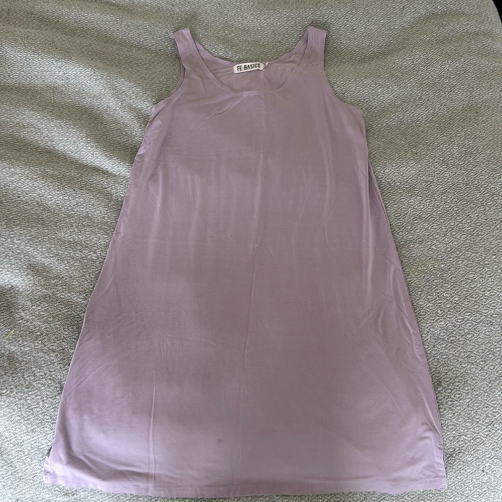 Fighting Eel light purple dress
